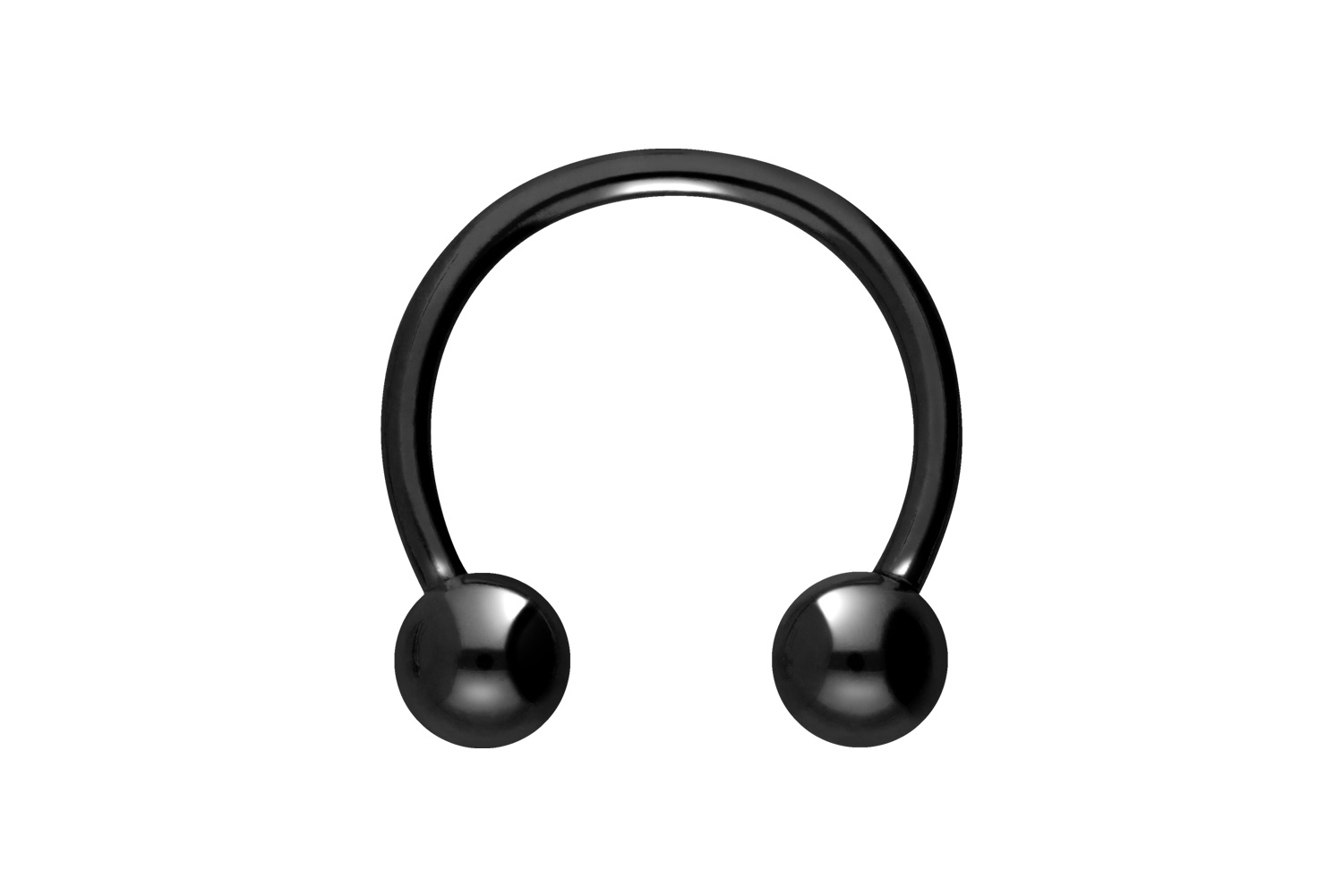 Titan Hufeisenring Piercing mit Innengewinde